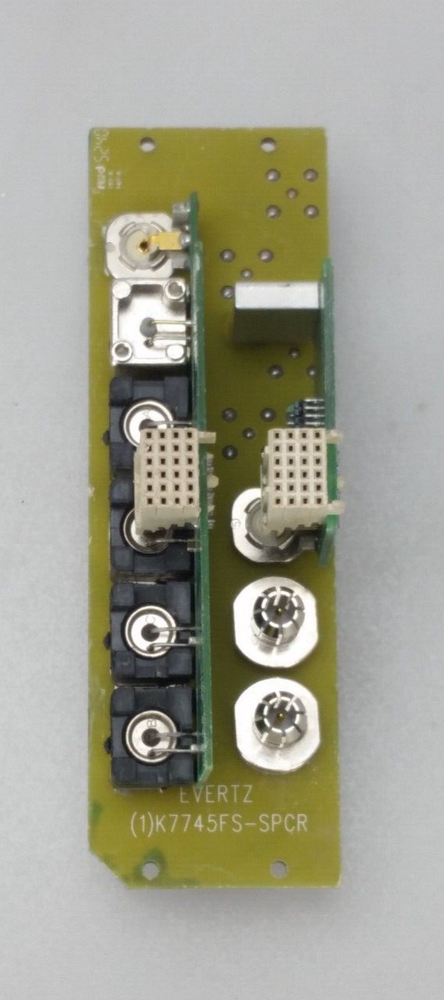 Evertz Back Panel 7746FS-EAES4-HD