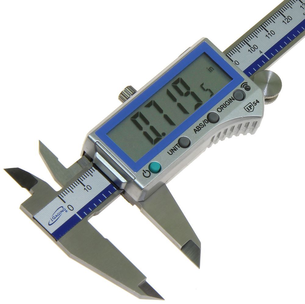 Digital Caliper Bluetooth Data 4"/100mm Absolute Origin IP54 Protection iGaging