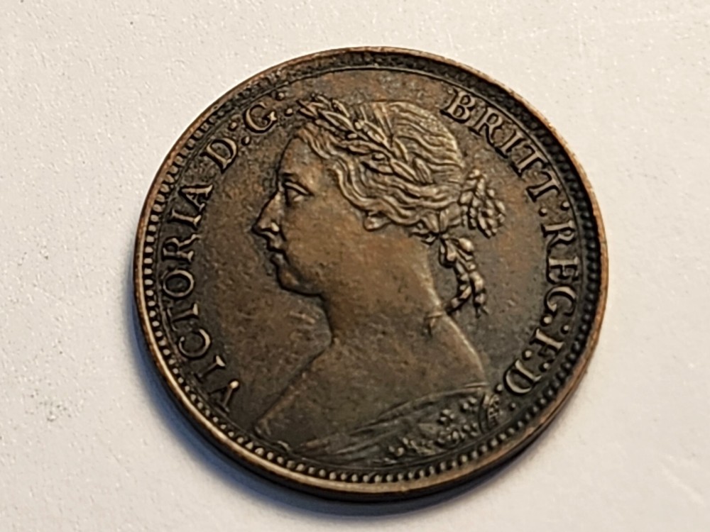 1886 Great Britain Farthing 1161