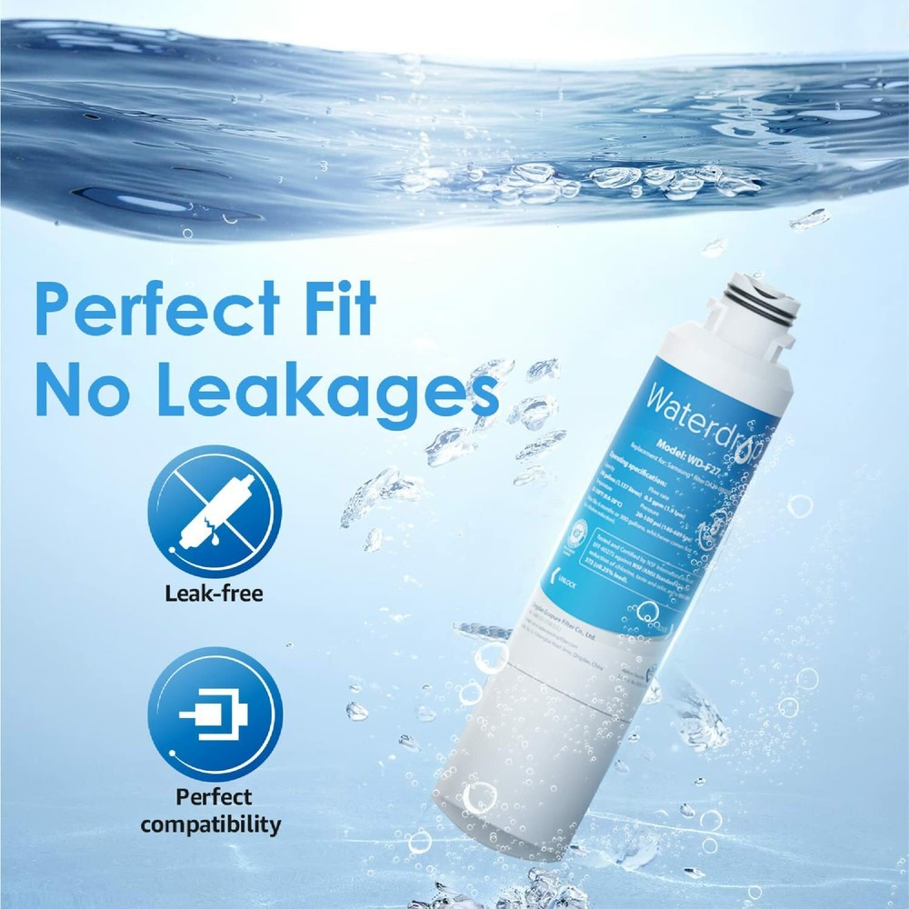 Waterdrop DA2900020B Refrigerator Filter, Replacement for Samsung DA2900020B