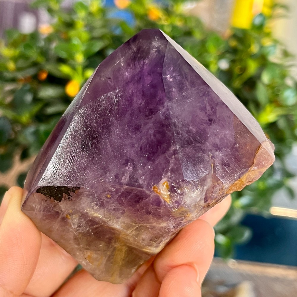 319g Natural Amethyst geode quartz clustercrystal specimen Healing