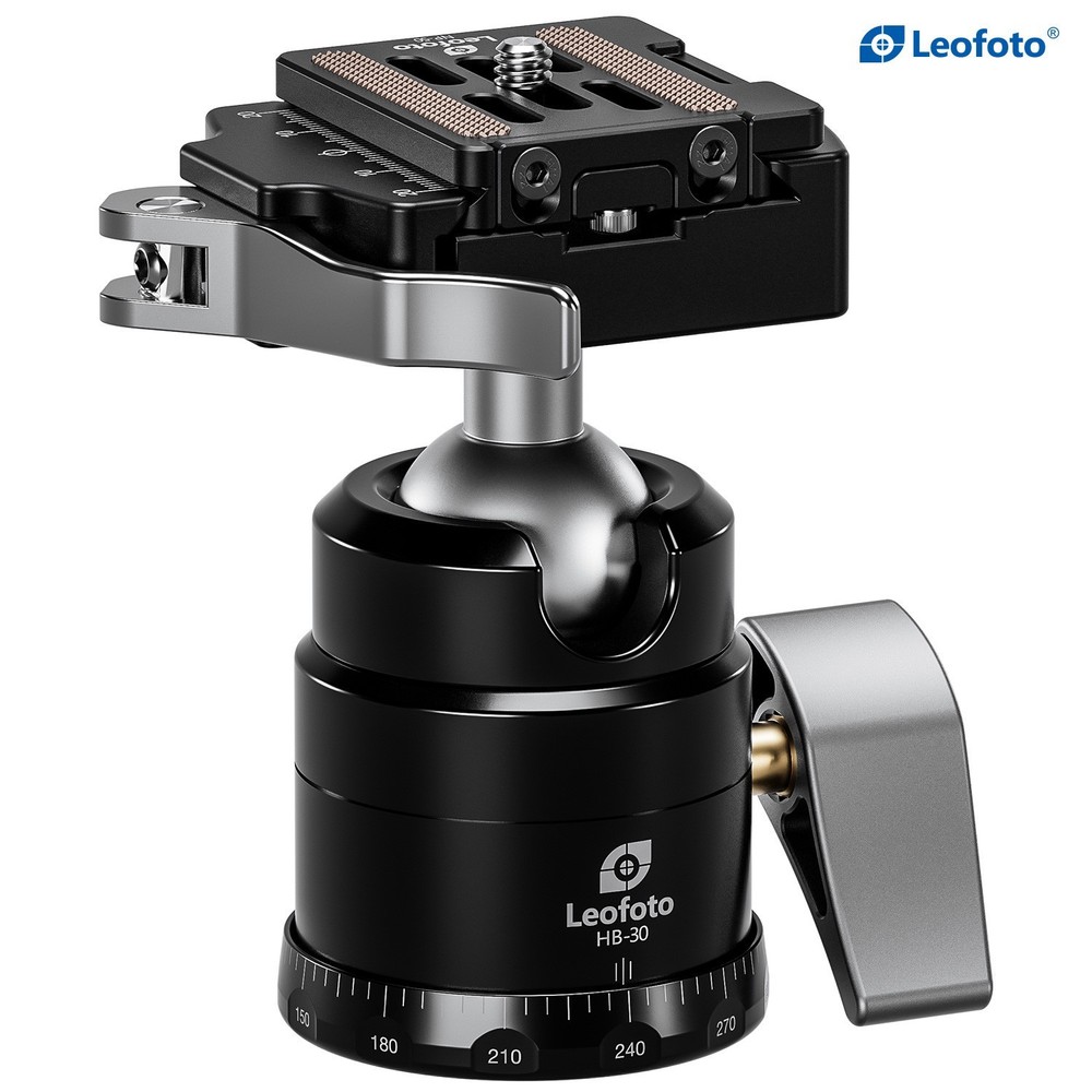 Leofoto HB-30 Compact Ball Head /Single-Knob, Weather-Resistant