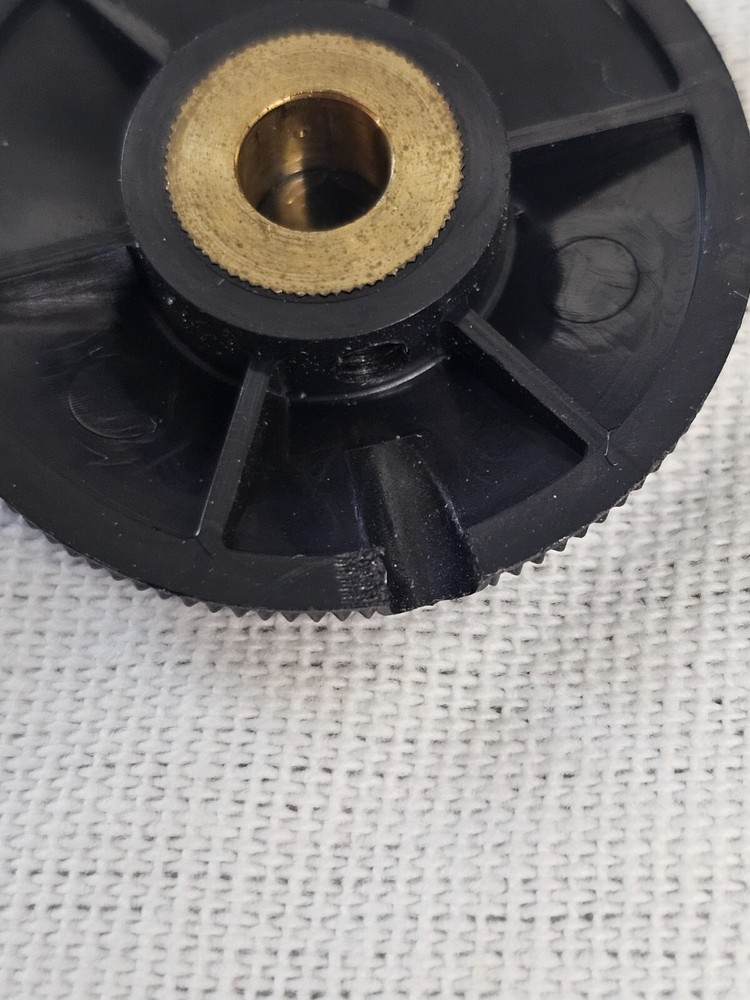 Nikon Eclipse E800 E1000 Microscope Cover Knob Black Parts