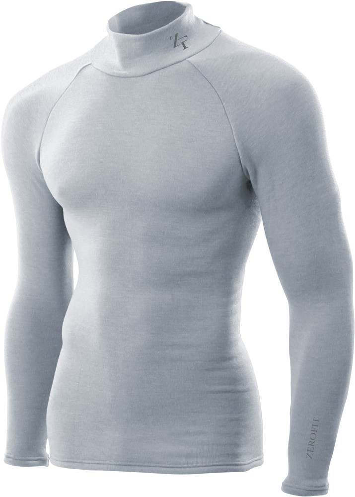 Zerofit Ultimate Heatrub Baselayer Top - Grey