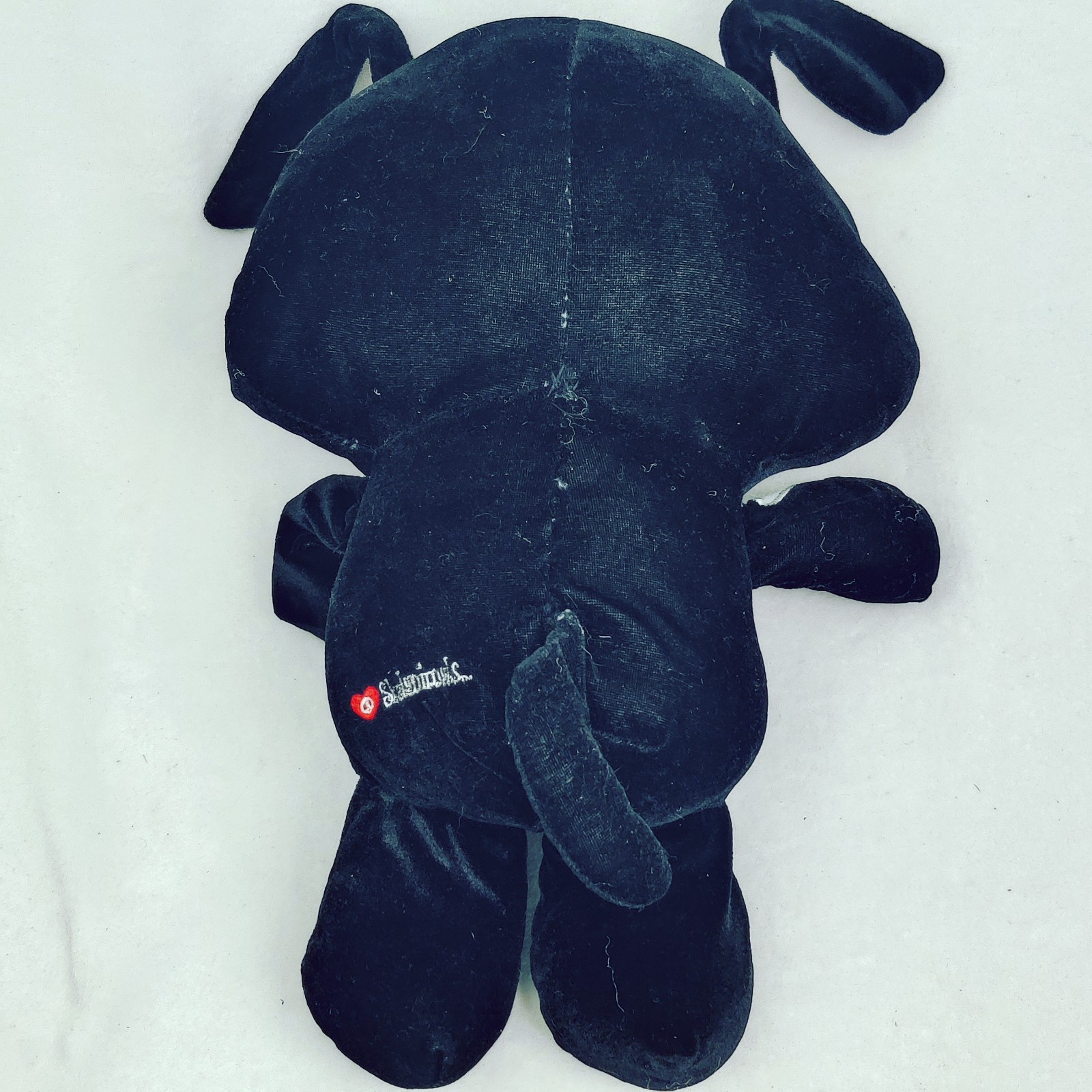 Fiesta Skelanimals Dax Dog Gothic Skeleton Stuffed Plush 18" large