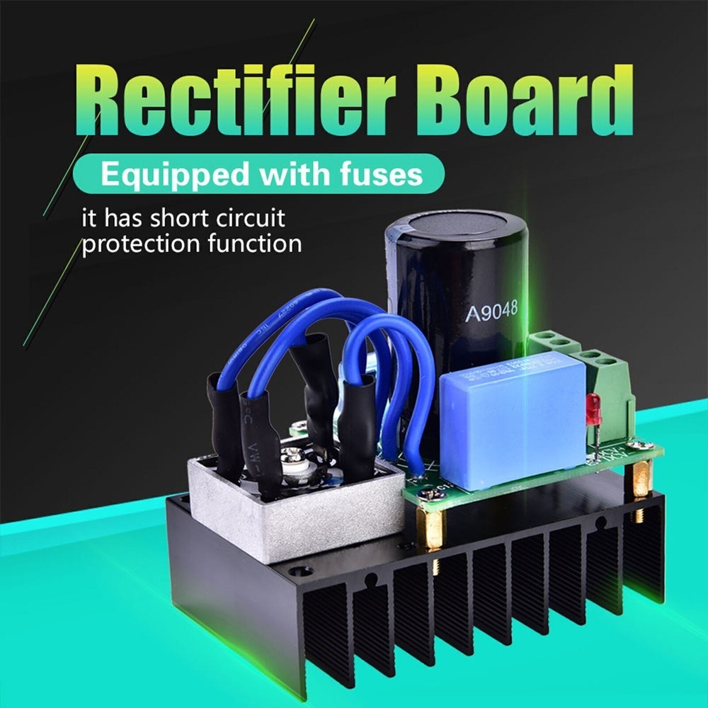 1 Pcs 0‑220VAC to 0‑311VDC Universal Multiple Protection Rectifier Board Module