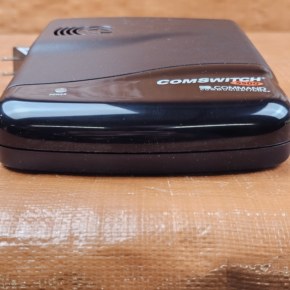 Command Communications ComSwitch 5500 Phone Fax Modem 3-Port Call Switch