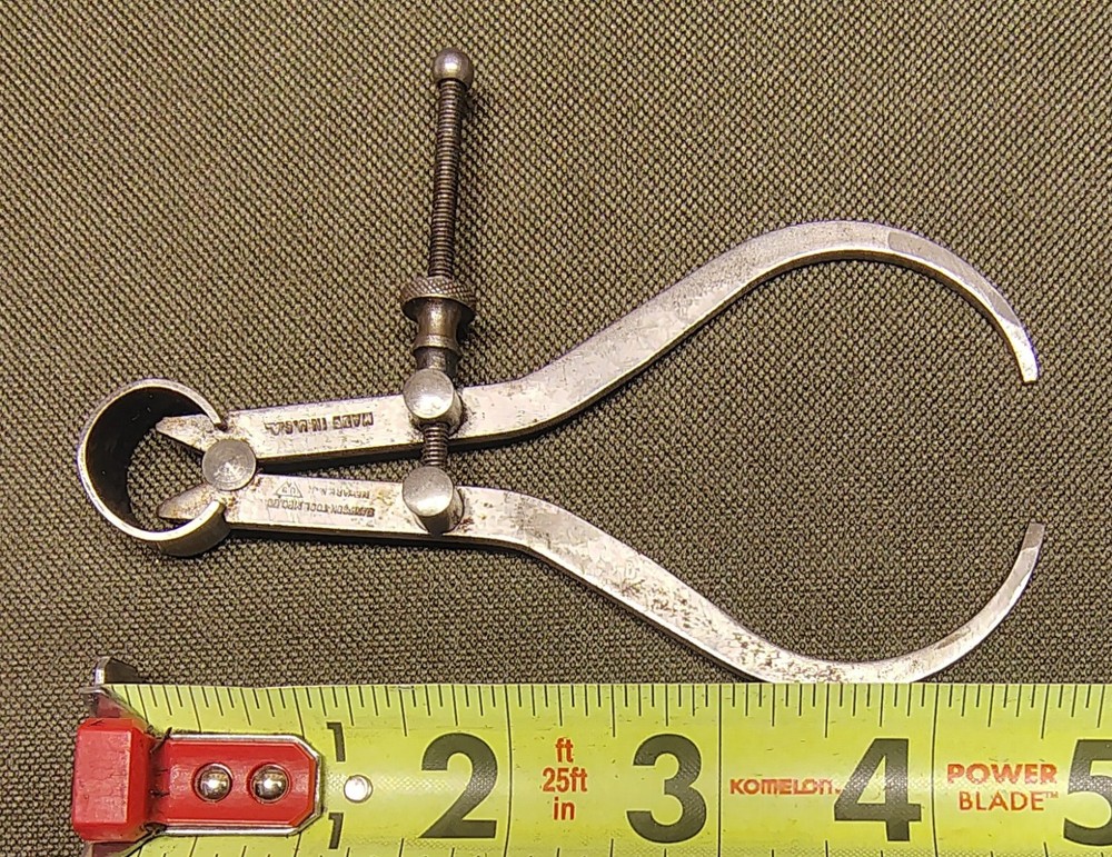 🗽 VINTAGE SAMPSON TOOL 4" OD CALIPER