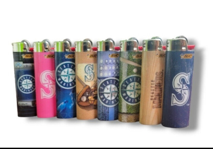Bic Lighter Seattle Marines 8pk