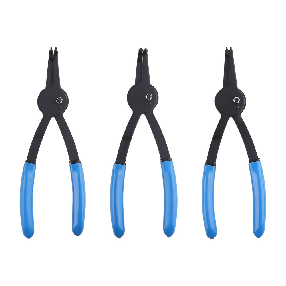 12 PC Versatile Retaining Snap Ring Pliers set Heavy Duty Fixed Tip Combination