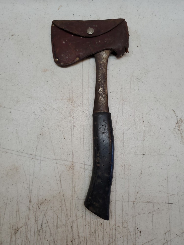 Vintage VAUGHAN Hatchet Axe with Sheath