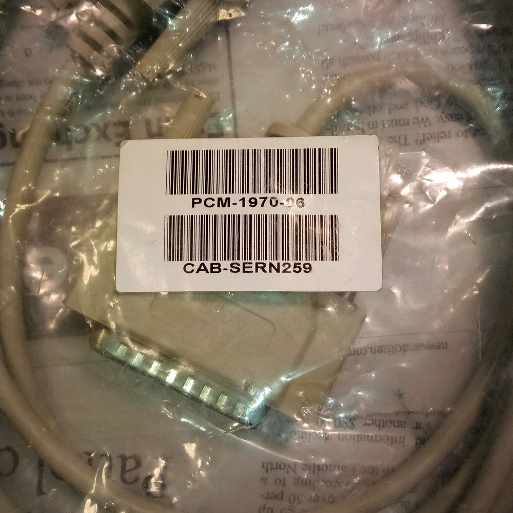 SATO CL4XXe - Epson Null Modem Cable - Beige - SEALED