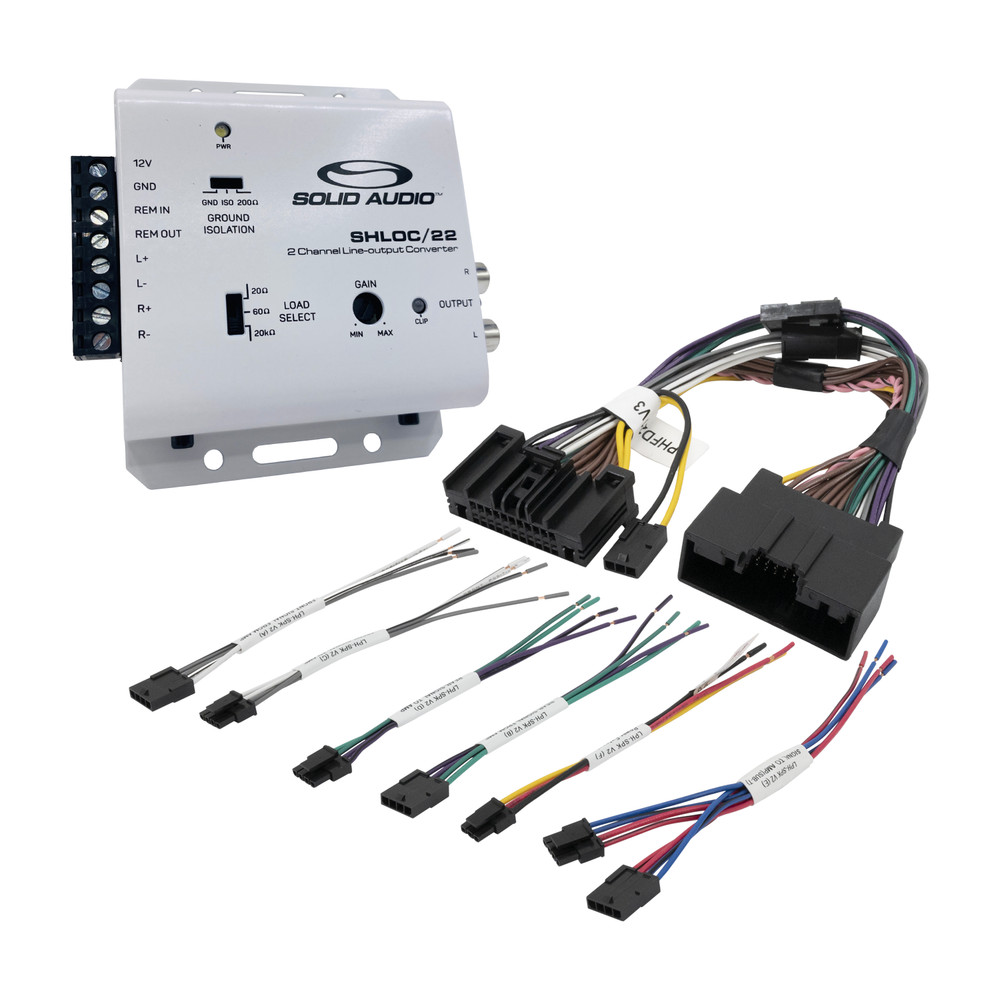 PAC Amplifier Integration Solution for 2011-2020 Non-Amp Ford LPHFD21+SHLOC/22