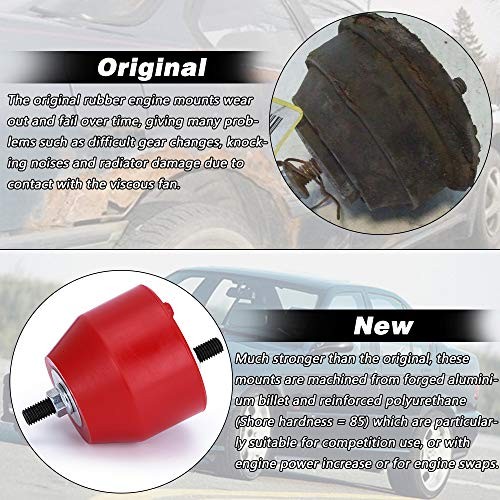 Engine Front L&R Mount Mounting Insulator For BMW E36 Compact E46 Compact Z3