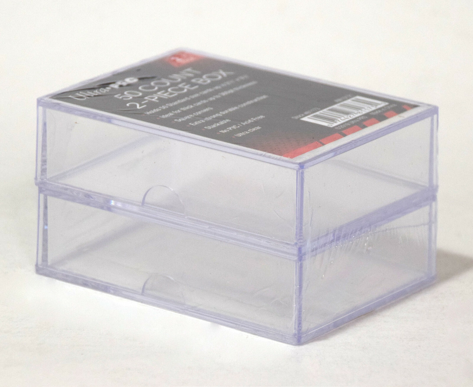 NEW 6-Pack Ultra Pro 50 Count 2-Piece Card Storage Box Case Sports Magic 81173