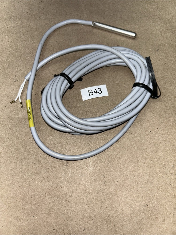 Johnson Controls A99BC-300 Temperature Sensor, High Temperature Silicon Cable,