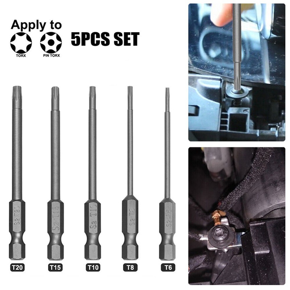 High Performance Magnetic Screwdriver Bits Grab and Hold Screws with Ease