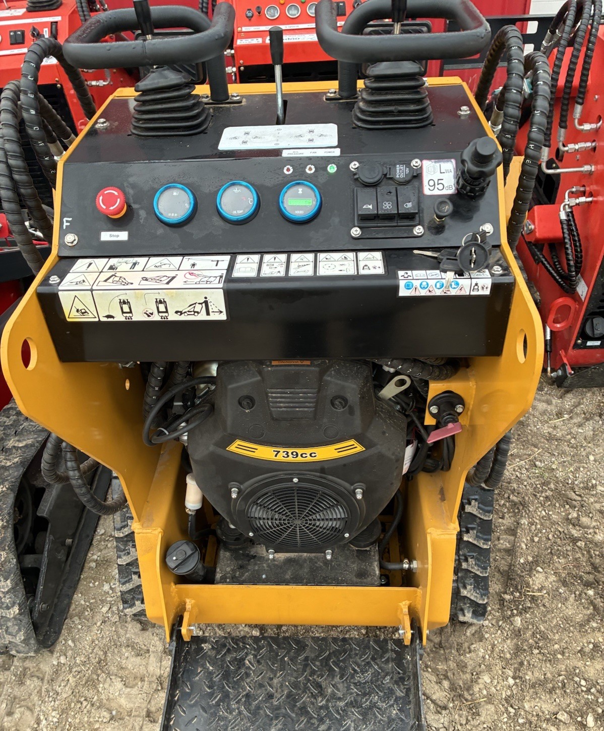 Mini Skid Steer Loader Stand-on AGT MX-CRT23/HP Gas Engine/New