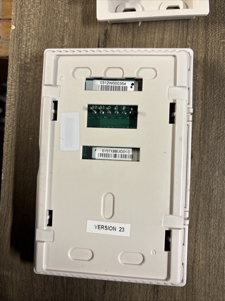 Bryant Evolution Thermostat Interface Control SYSTXBBUID01-D