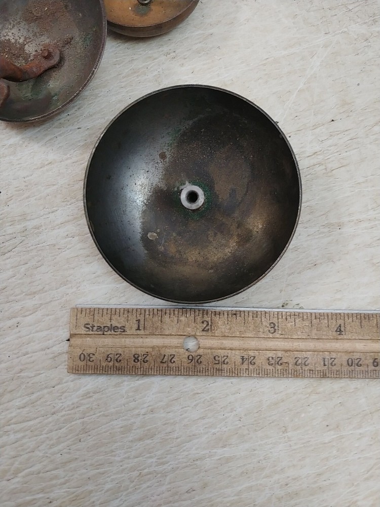 7 ASSORTED CLOCK STRIKE BELLS
