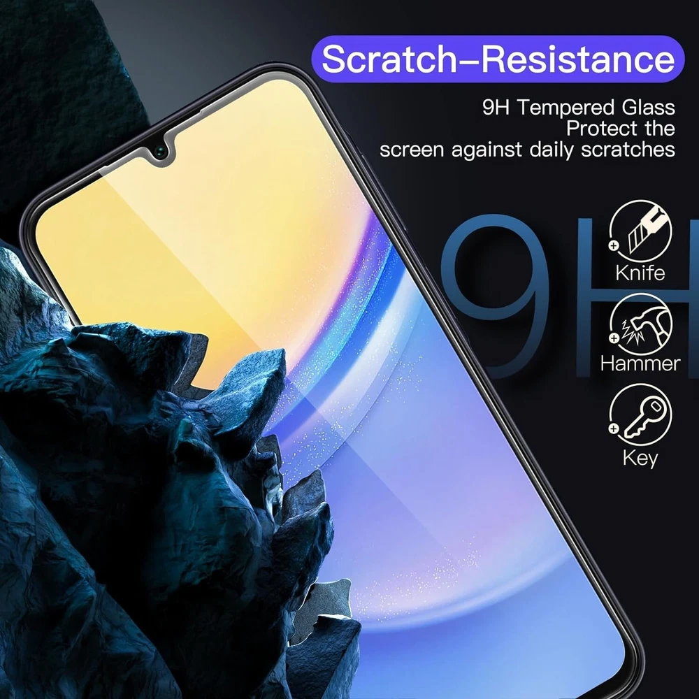 For Samsung Galaxy A23 5G Clear- TEMPERED GLASS SCREEN PROTECTOR ,Case Friendly