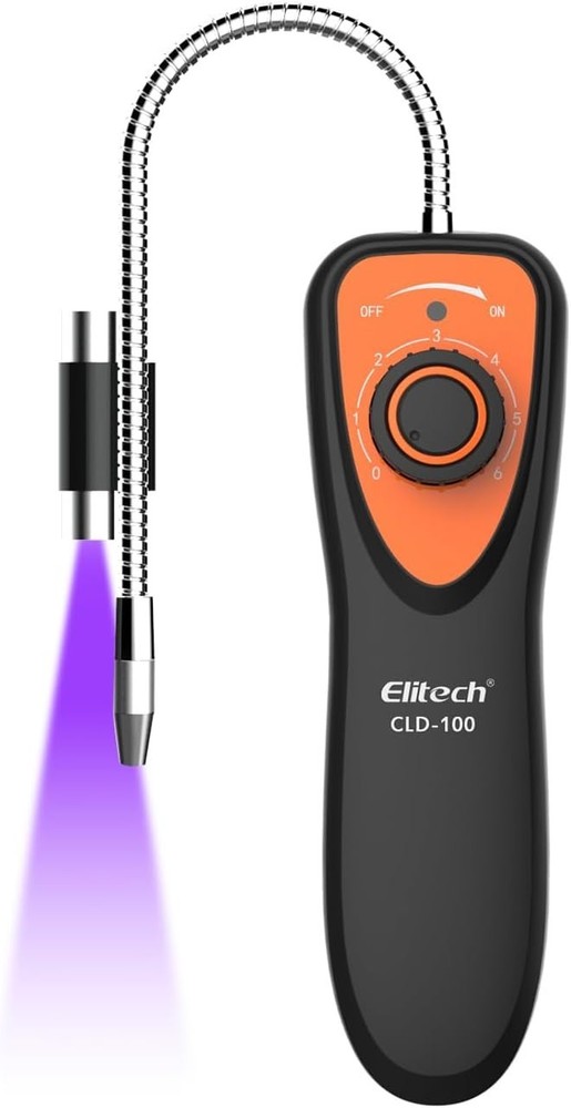 CLD-100 Refrigerant Leak Detector - Battery Powered with Adjustable Sensitivity