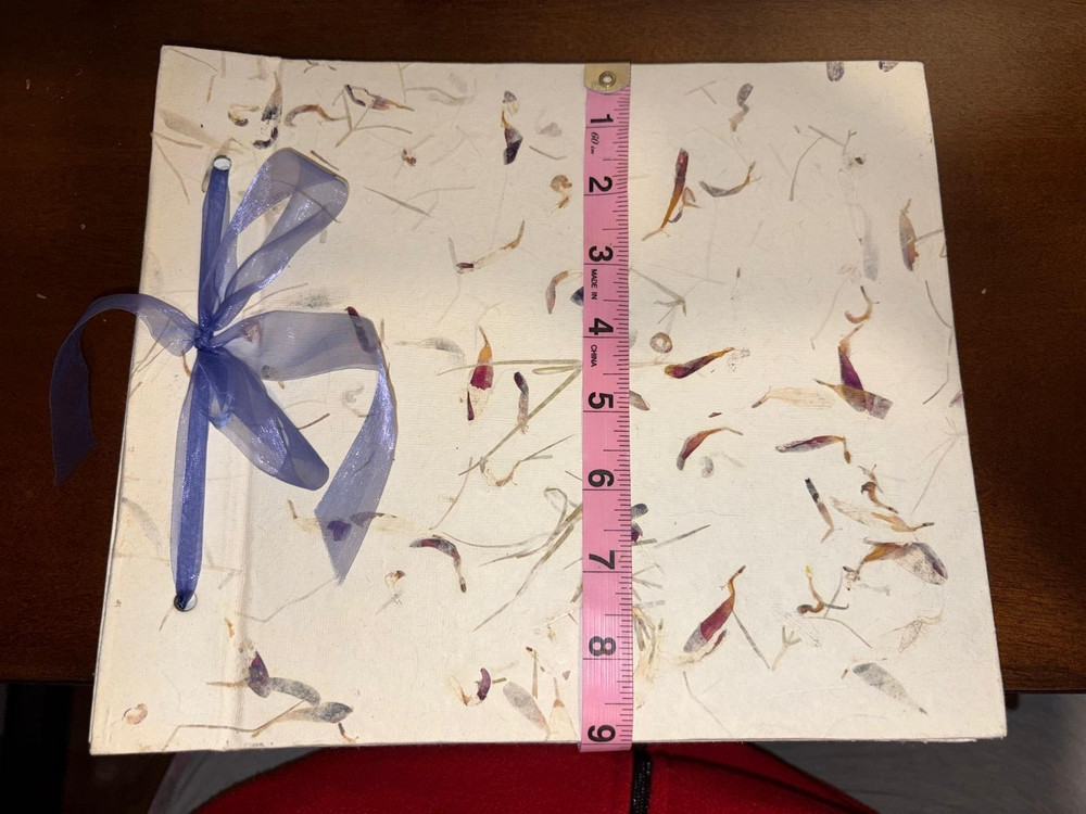 20 page Scarpbook - Handmade TexturPaper 10x 9