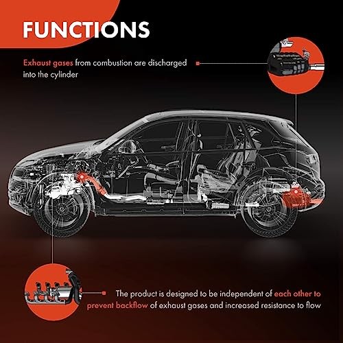 Side [8Cyl 5.3 6.2L] Engine Exhaust Manifold Kit W/Gaskets & Studs & Nuts Left