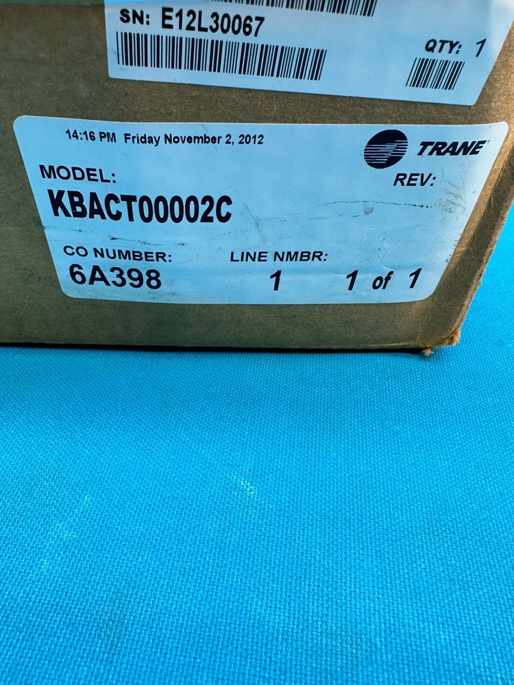 Trane EMTK00002C Tracker KBACT00002C REV:9