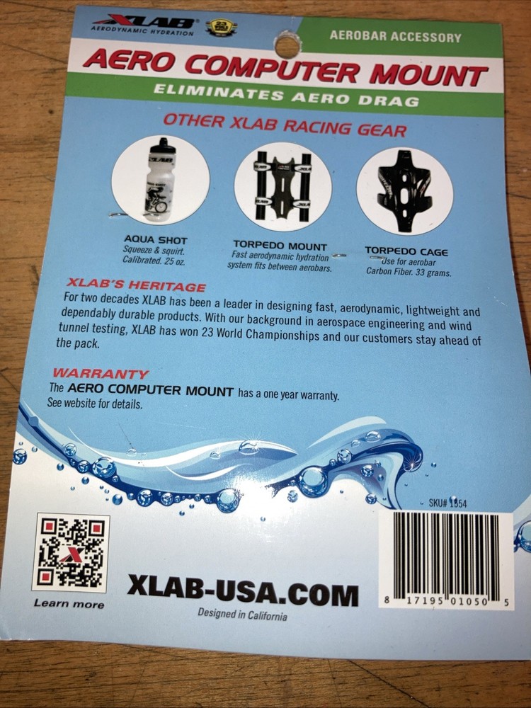 XLAB Aero Bar Computer Mount