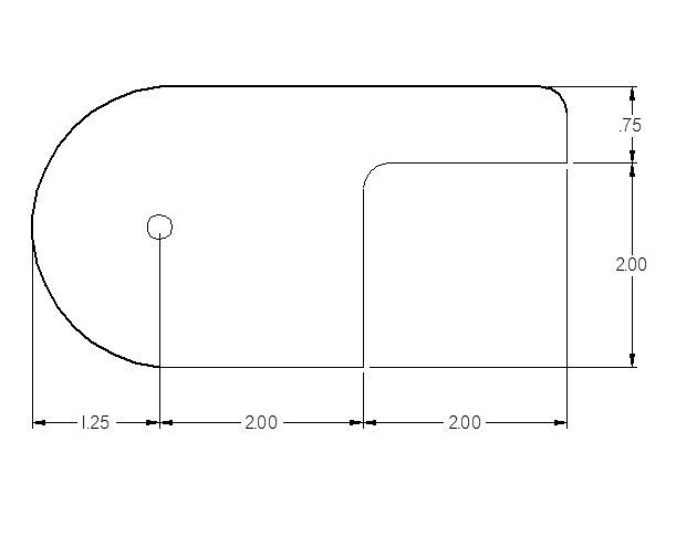 OFFROAD ANONYMOUS Square Link Tab-Size: Small