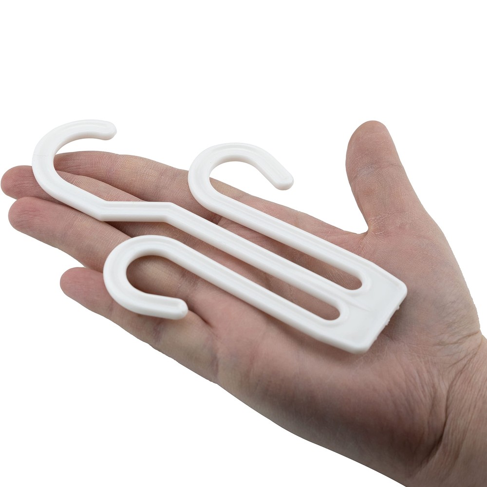 Shoe Drying Shelf Hangers 20PCS White Plastic Quick Dry Lightweight Durable