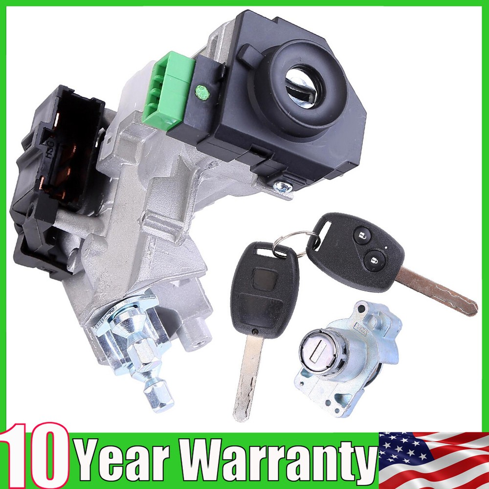 For Honda Pilot 2009-2015 Ignition Switch Cylinder Lock Assembly +2 Keys US