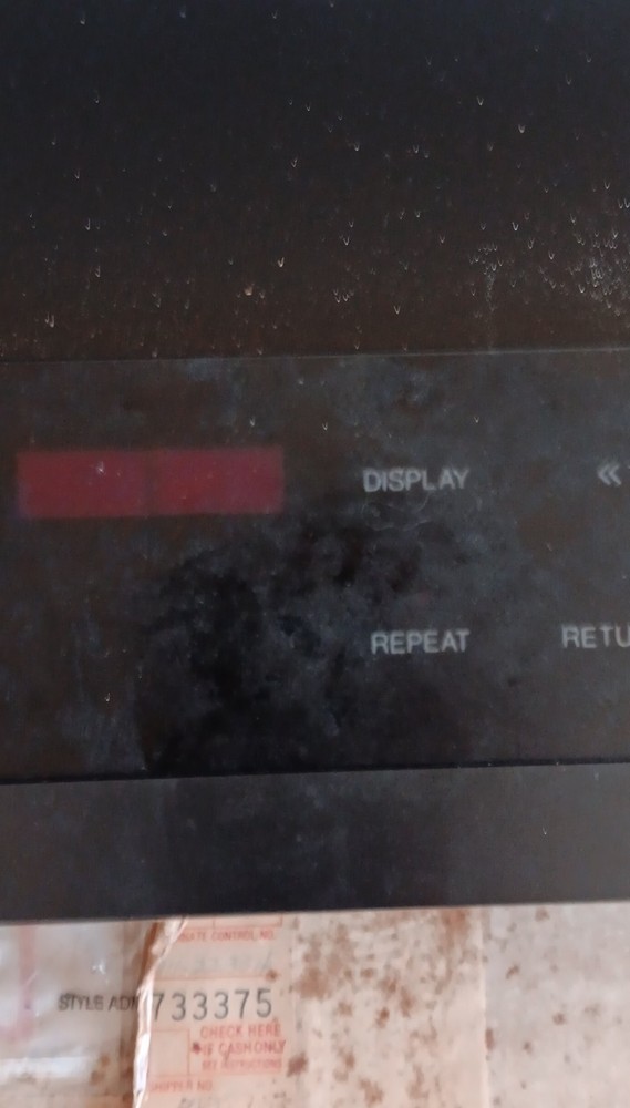 Bang & Olufsen Beocenter Black Silver CD Player Repeat Function