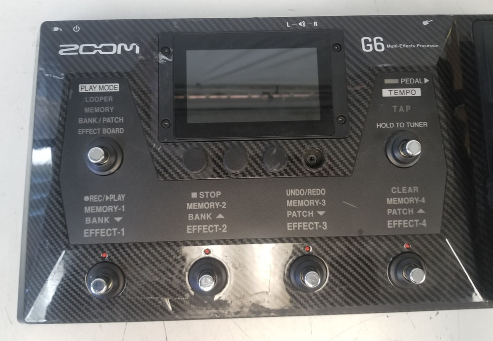 Zoom G6 Multi-Effects Guitar Processor