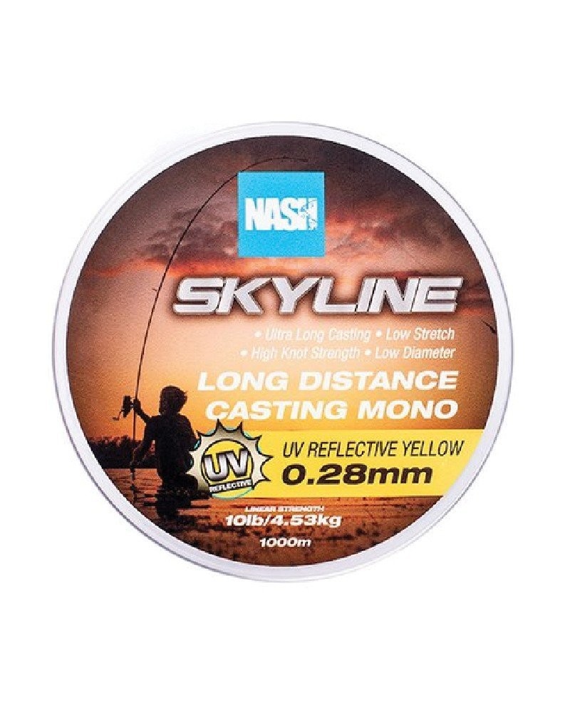 Monofilament Skyline Long Distance Casting Nash