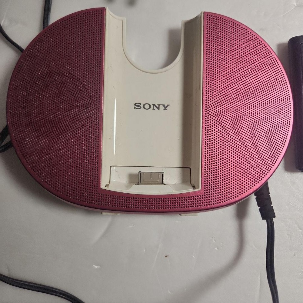SONY Walkman pink speaker set MP3