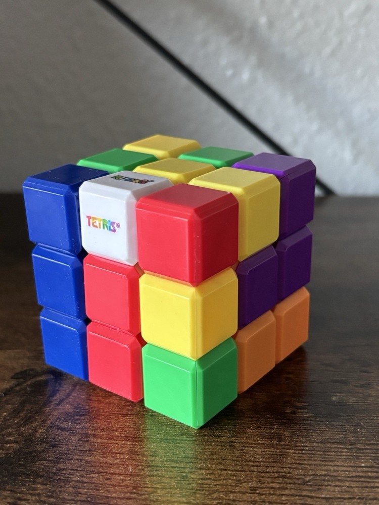 Rubix Cube Tetris Brainteaser Puzzle