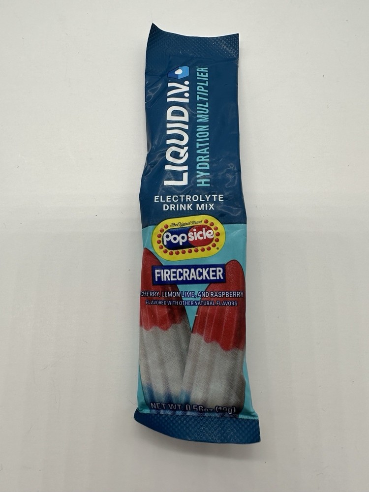 Liquid IV FIRECRACKER Hydration Multiplier Powdered Mix 20 packets exp 2/27