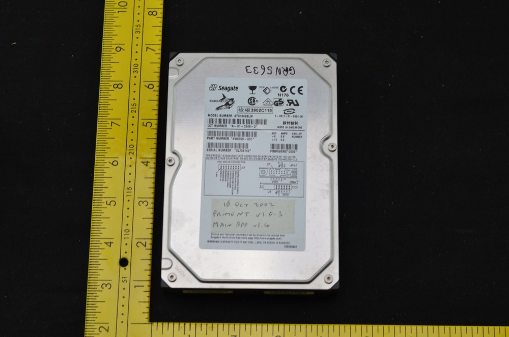 Prime ECG Cardiac Mapping System Hard Drive
