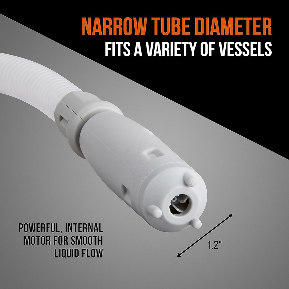 Deway Automatic Fuel Transfer Pump with Nozzle for Quick Flow Control & Stop