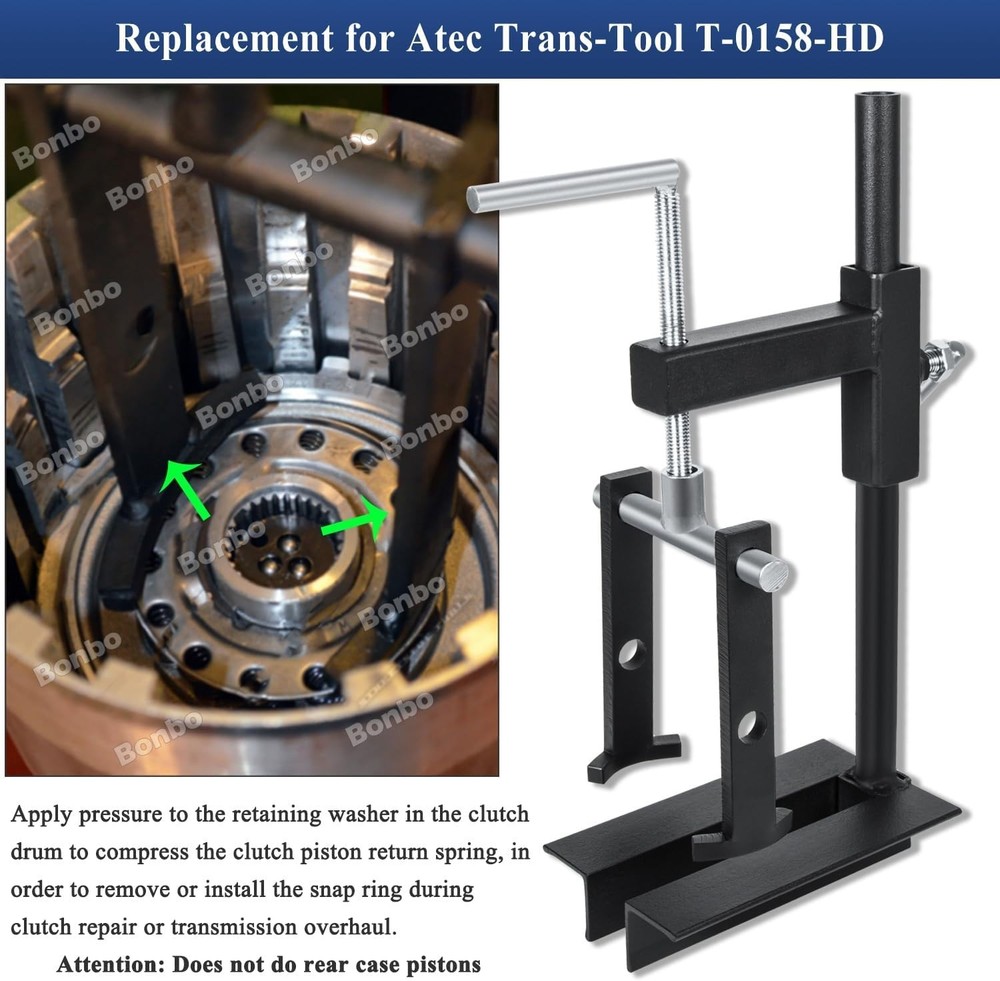 T-0158 Universal Clutch Drum Spring Compressor Transmission Tool Heavy Duty Stee