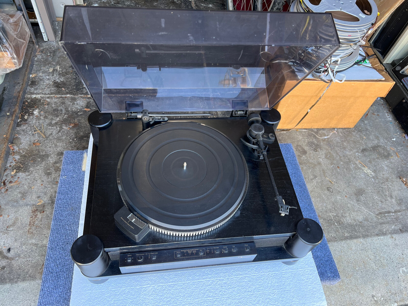 NAKAMICHI DRAGON-CT COMPUTING TURNTABLE - RARE