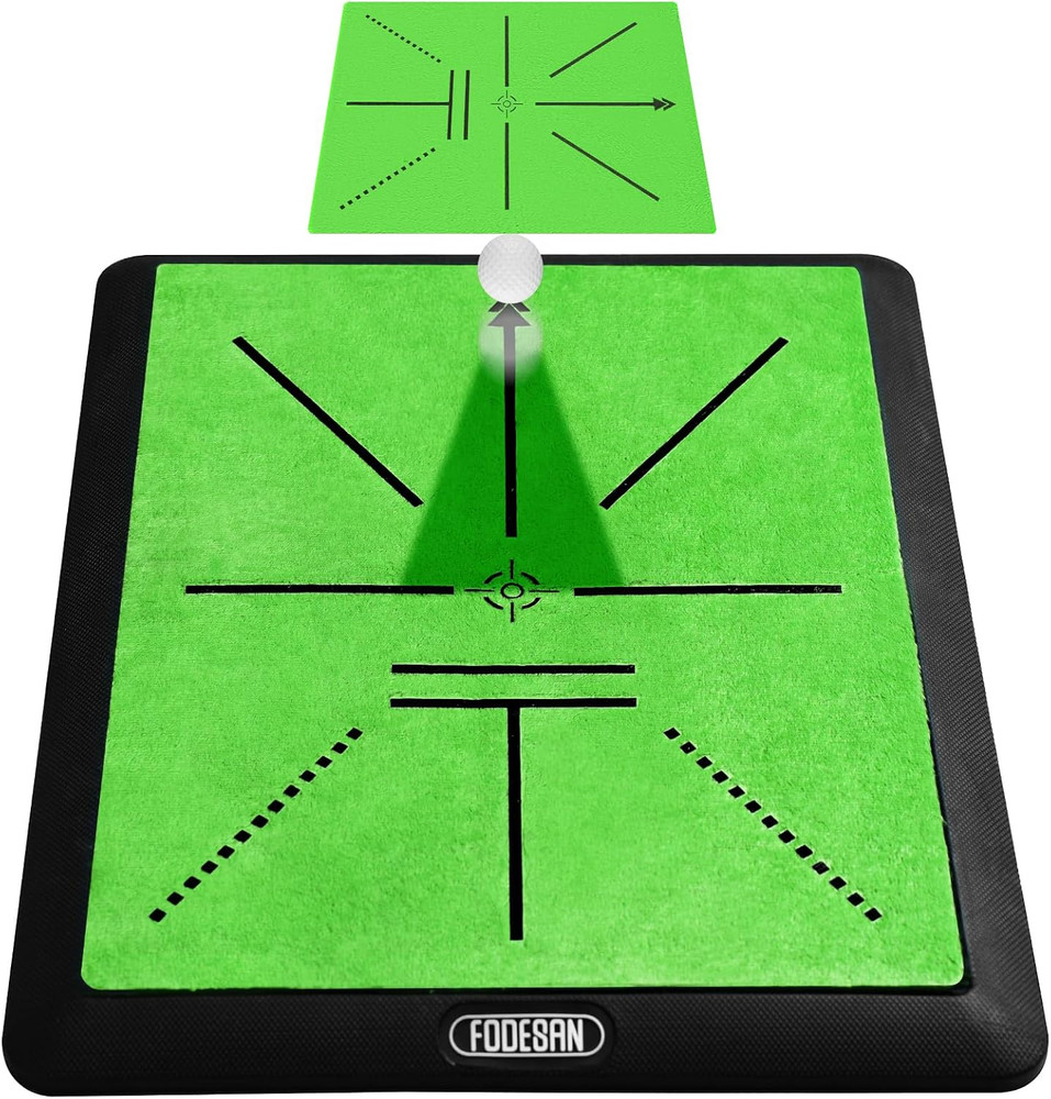 Golf Hitting Mat – Practice Mat with Swing Path Feedback & Impact Detection – In