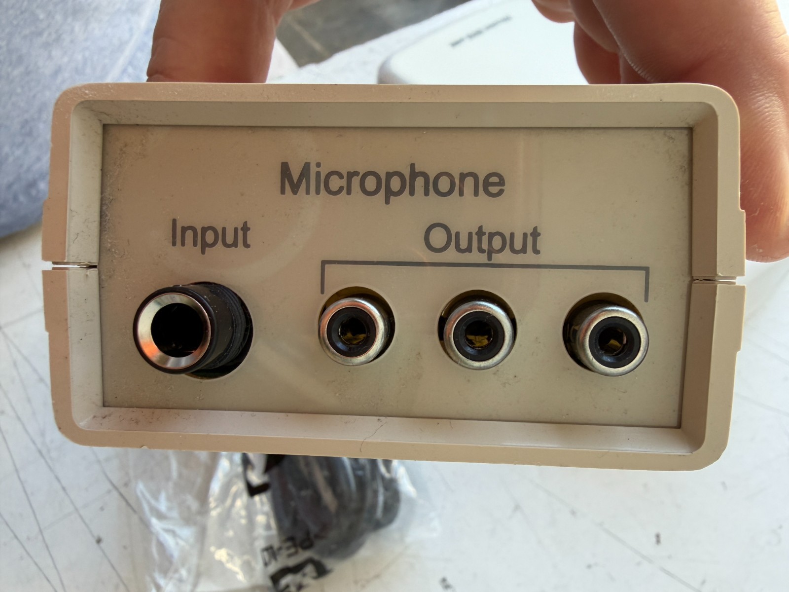 Natus Nicolet v44 EEG amplifier and headbox (HB-4 v44) w/Microphone/Power Supply