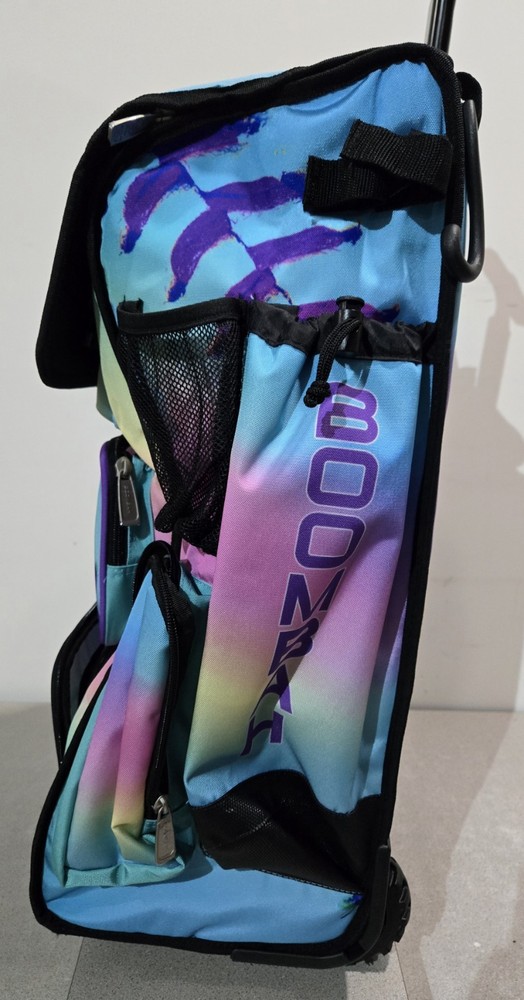 Boombah Multi Colored Rolling Bat Bag