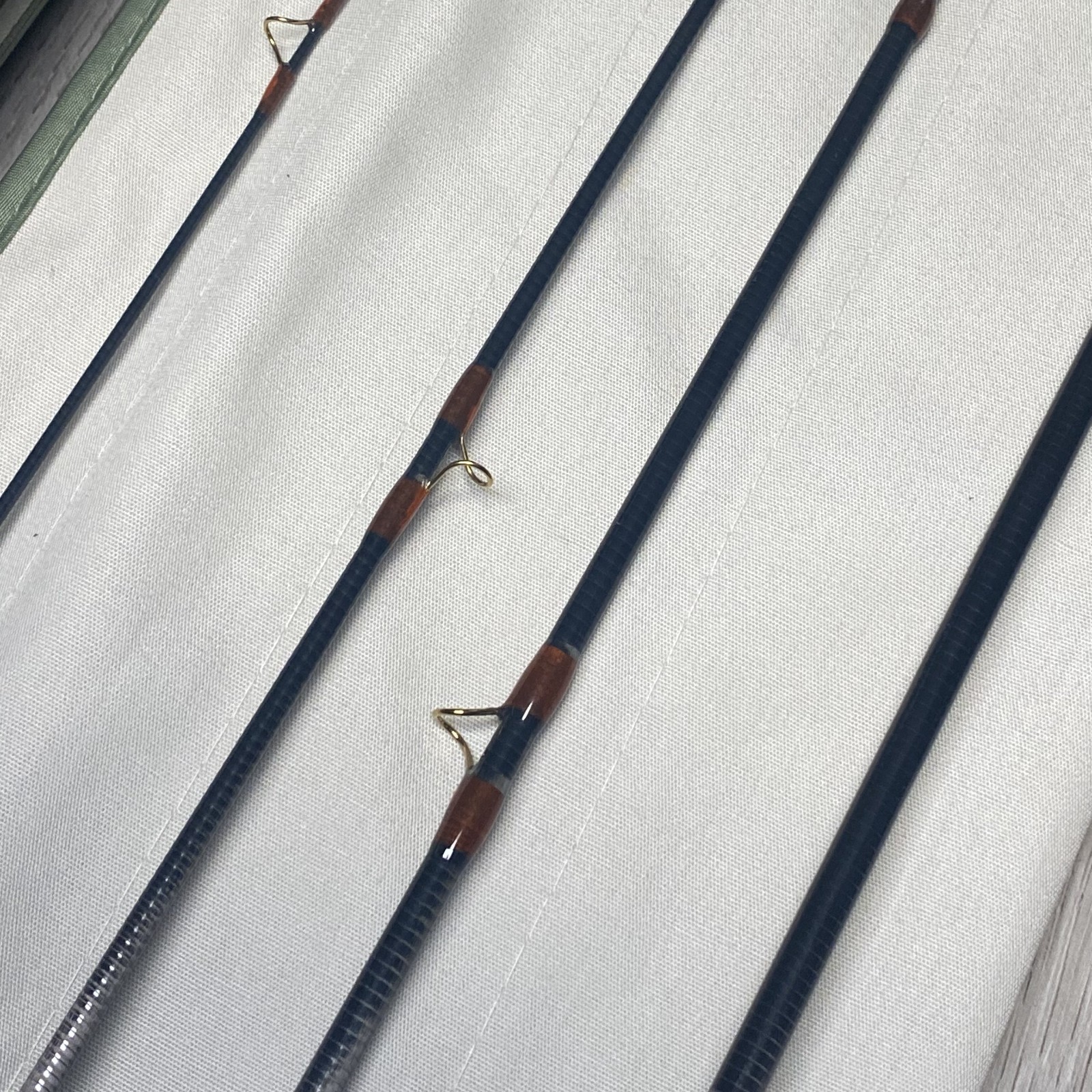 Orvis Superfine TOUCH 763-4 7’6” 3wt Fly rod w/Tube Case Sock Excellent++