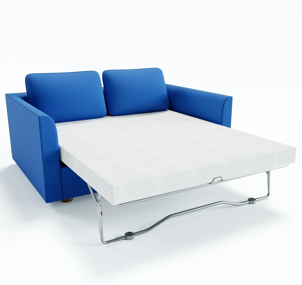 4.5 Inch Cold Gel Memory Foam Mattress Replacement Sleeper Sofa & Couch Beds