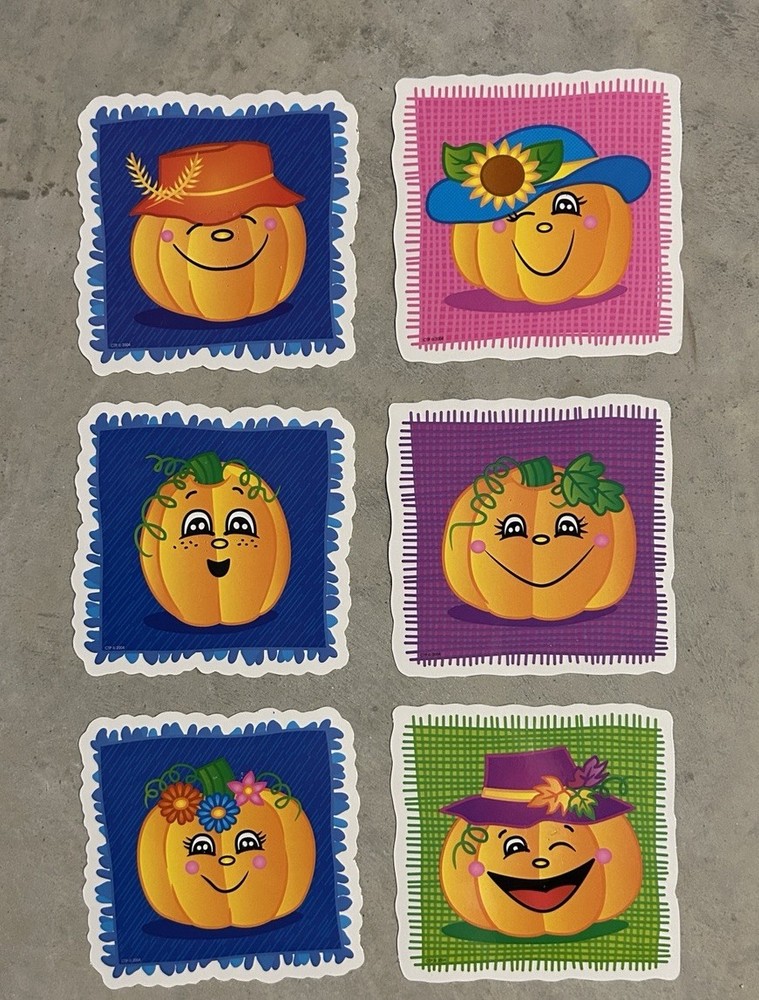 Creative Teaching Press Pumpkin Patch Bulletin Board Set; 16 Pieces; Laminated;