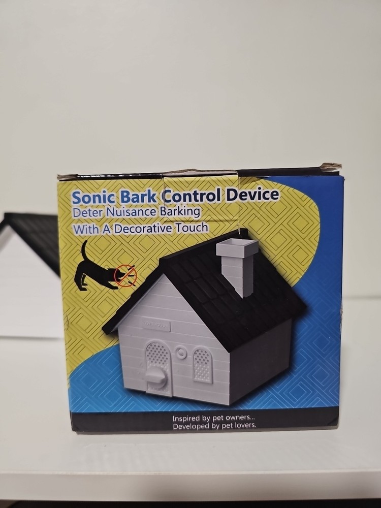Sonic Bark Control Device Home design . open box and tested